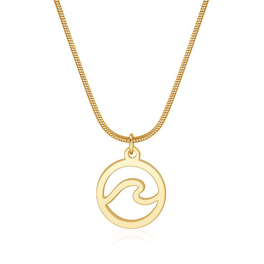 Kette aus Edelstahl Welle