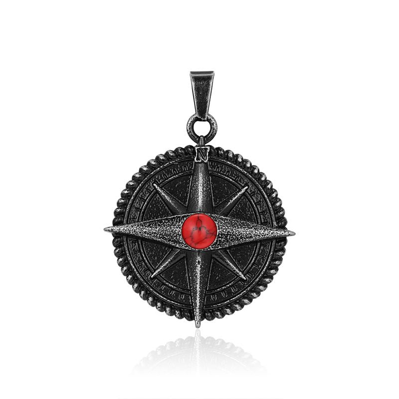 Kettenanhänger Steuerbord aus Edelstahl