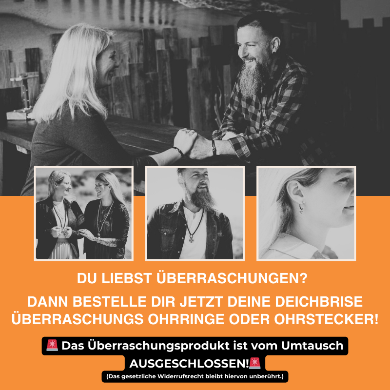 Überraschungsprodukt Ohrringe oder Ohrstecker (Küstengirls & Kapitän rockt)