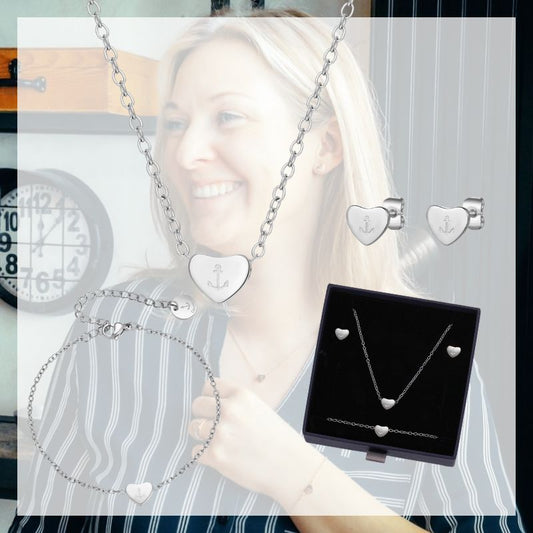 Geschenk-Set Küstenherz