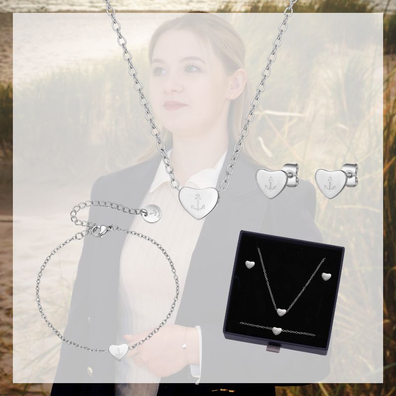 Geschenk-Set Küstenherz