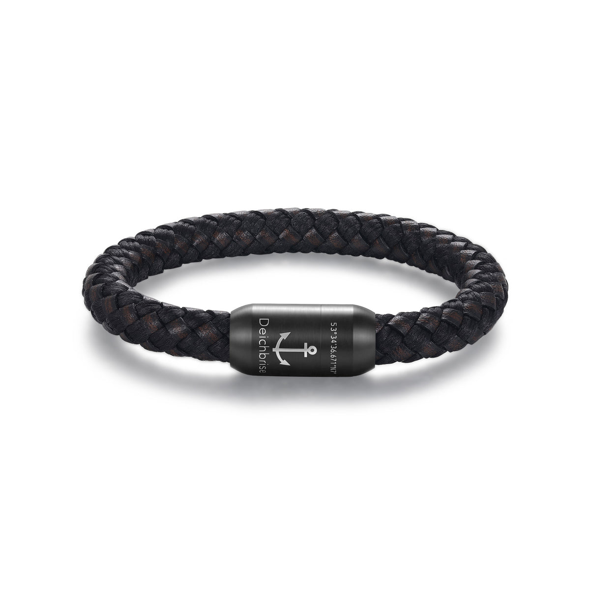 Leder- und Segeltau Armband Tamme