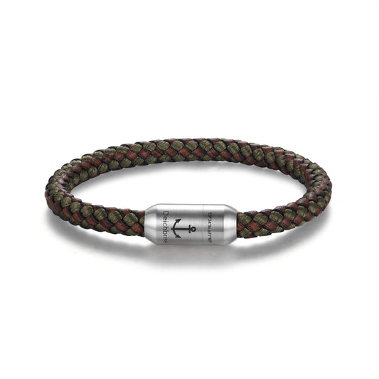 Leder- und Segeltau Armband Friesenflair