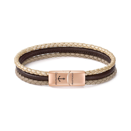 Leder Armband Dünenschlick (Multistrang)