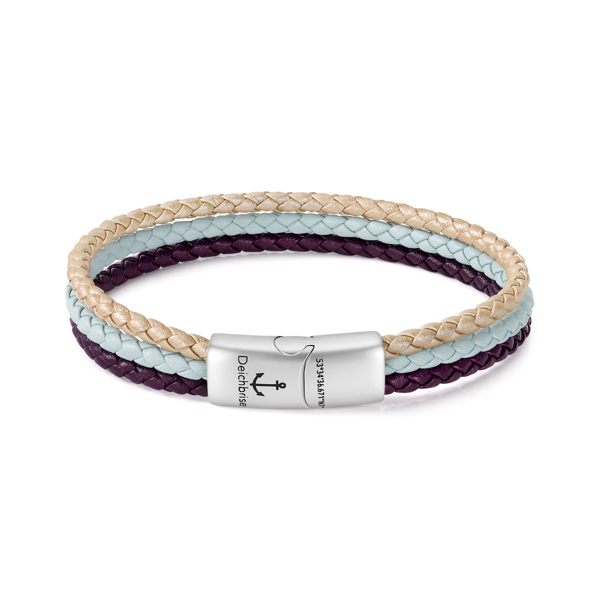 Leder Armband Dünenwind (Multistrang)