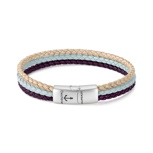 Leder Armband Dünenwind (Multistrang)