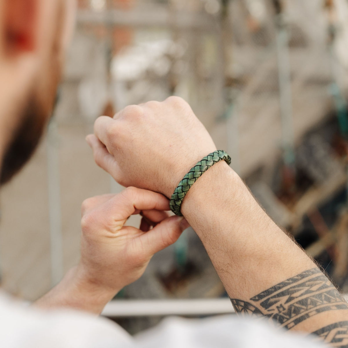 Leder Armband Meerbrise