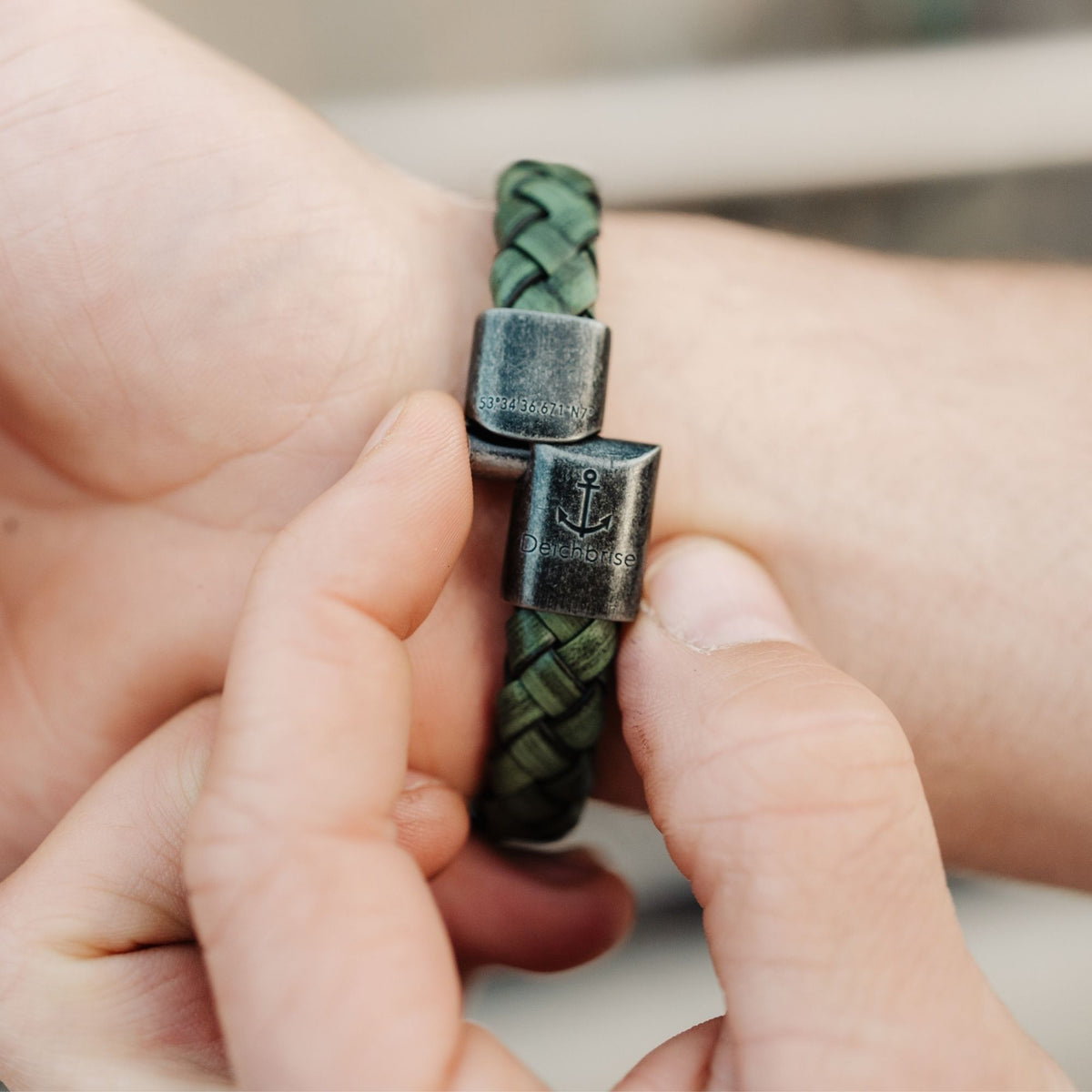 Leder Armband Meerbrise