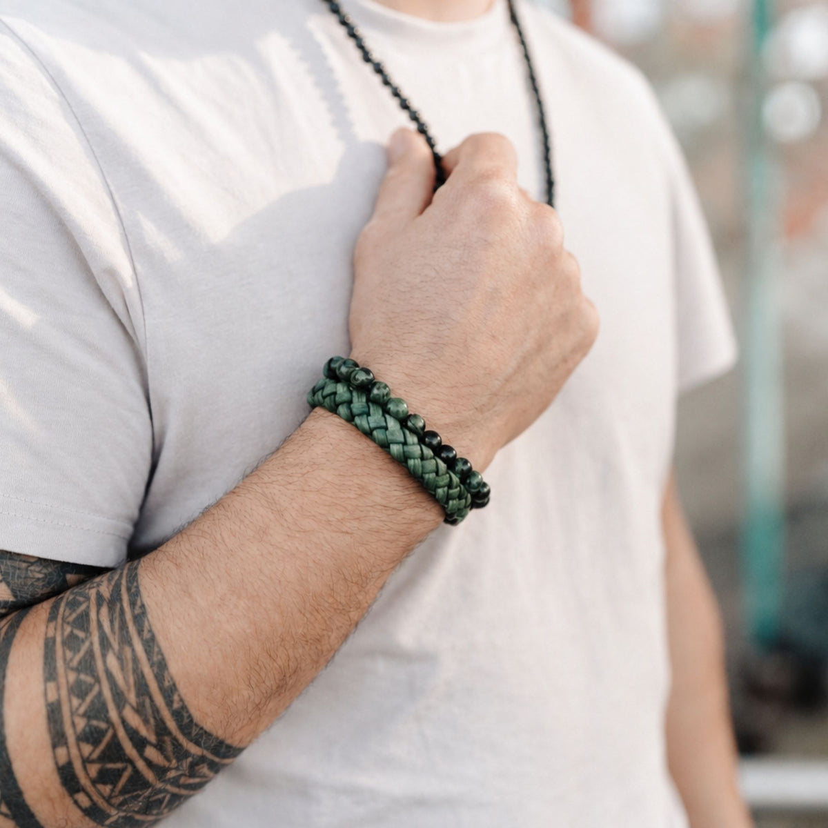 Leder Armband Meerbrise