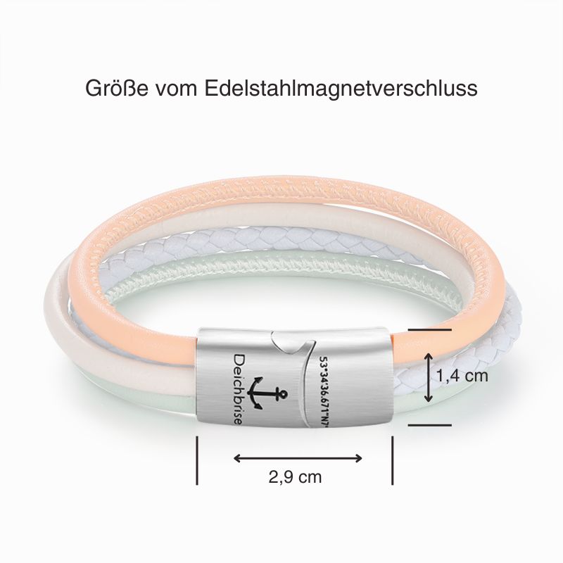 Leder Armband Sundowner (Multistrang)