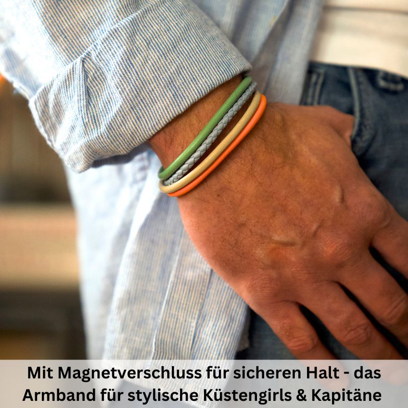 Leder Armband Sundowner (Multistrang)