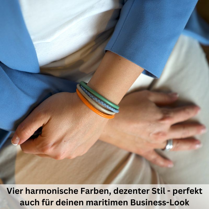 Leder Armband Sundowner (Multistrang)