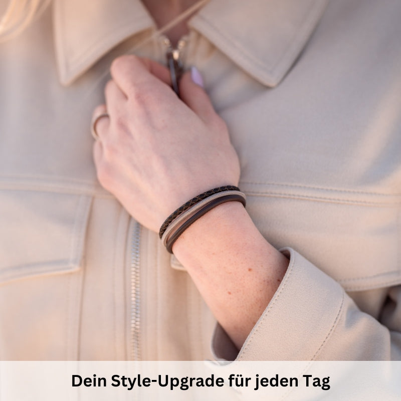 Leder & Segeltau Armband Wattbrise (Multistrang)