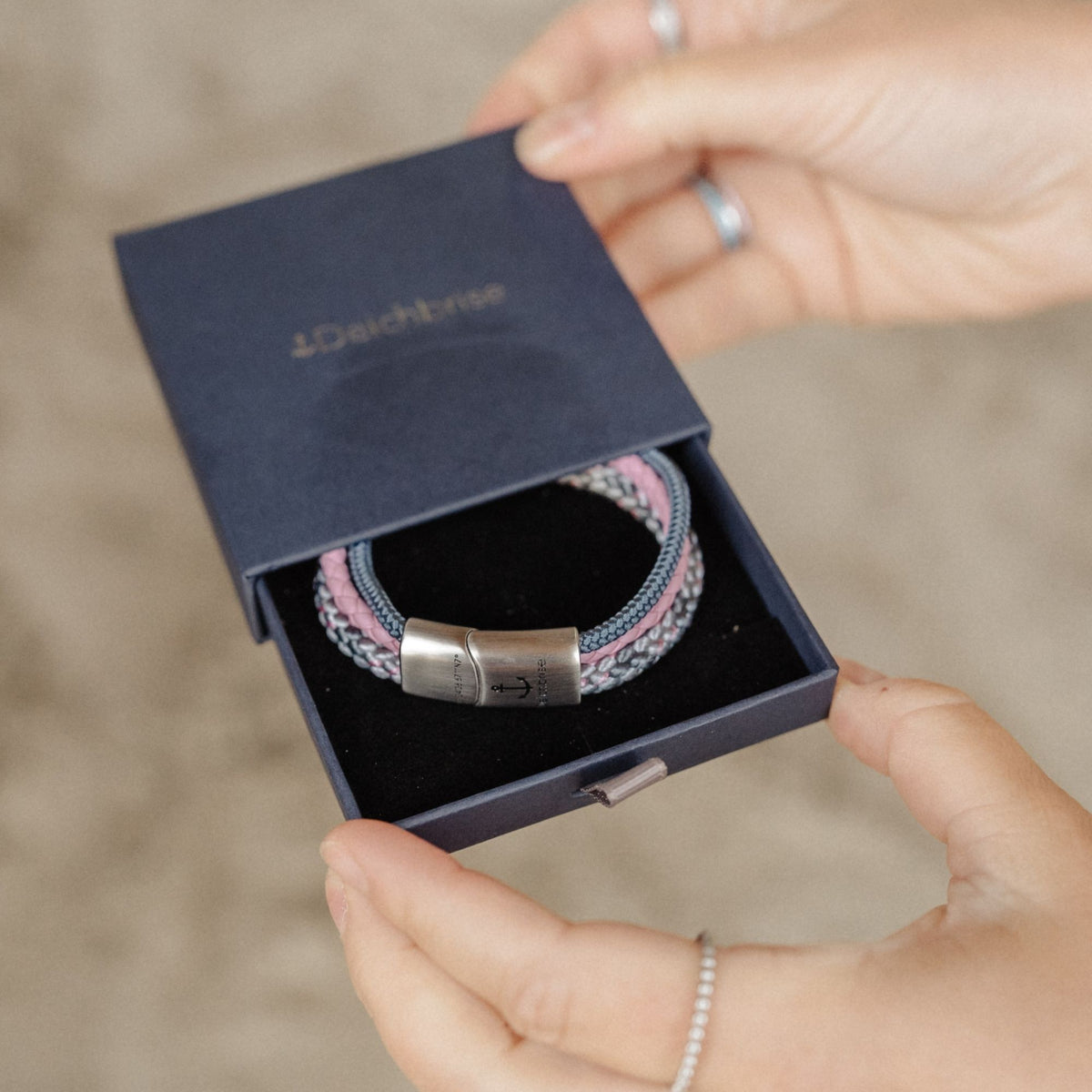 Leder & Segeltau Armband Pellworm (Multistrang)