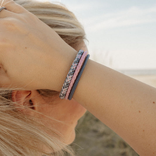 Leder & Segeltau Armband Pellworm (Multistrang)
