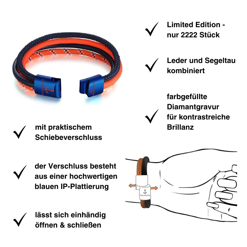 Limited Edition 2 - Multistrang Armband & Schlüsselanhänger