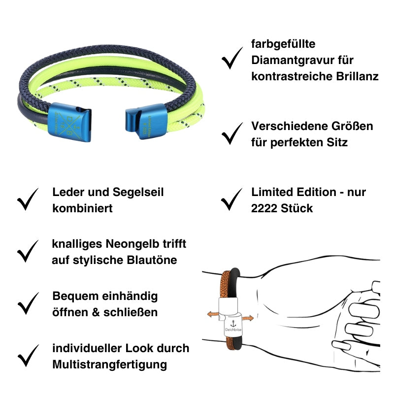 Limited Edition 3 - Multistrang Armband