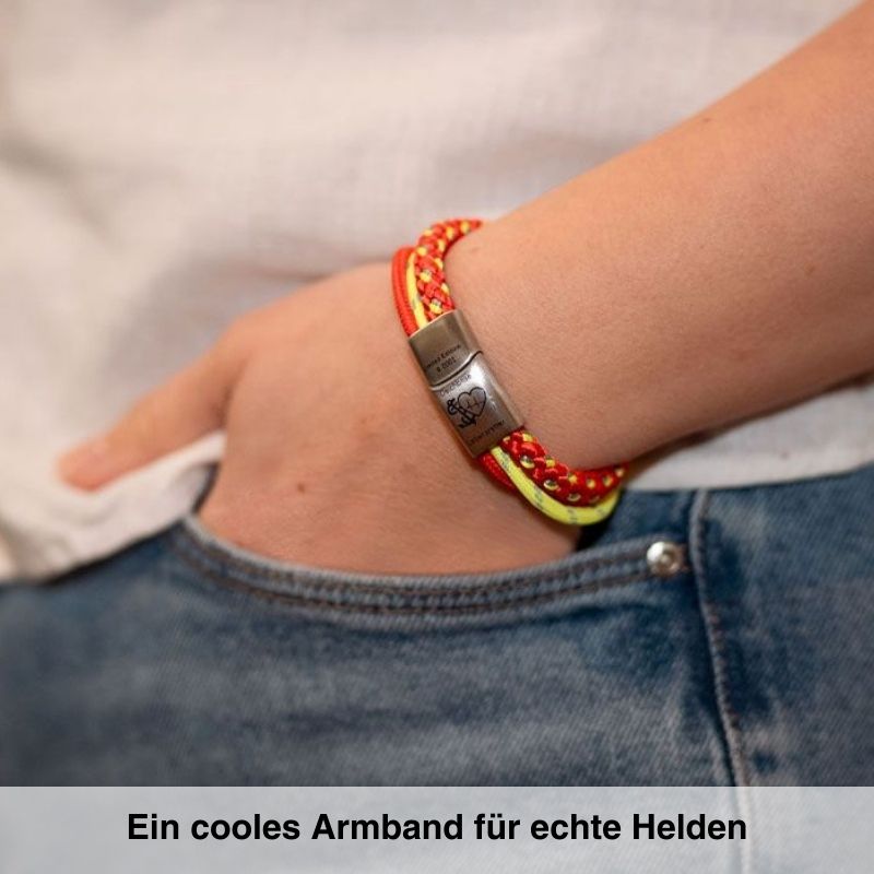 Limited Edition Lebensretter - Multistrang Armband mit Schlüsselanhänger (2000 Stück)