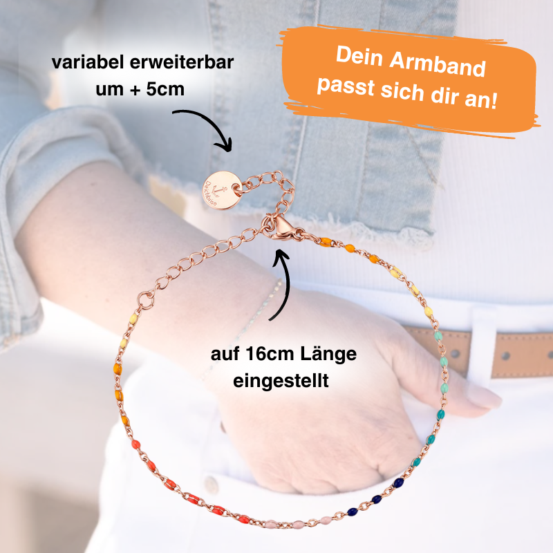 Armband aus Edelstahl Boho-Summer