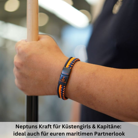Segelseil-Segeltau Armband Neptuns Kraft 2 (Multistrang)