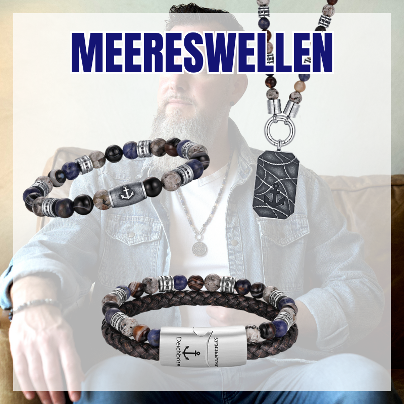 Schmuckset "Meereswellen"