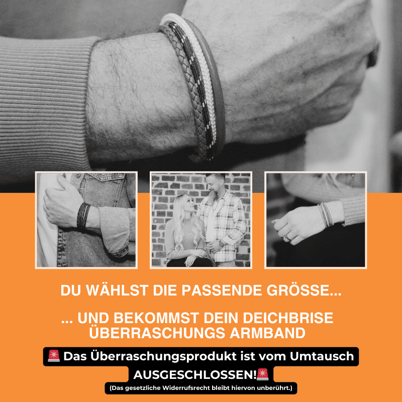 Überraschungsprodukt Multistrang Armband (Küstengirls & Kapitän rockt)