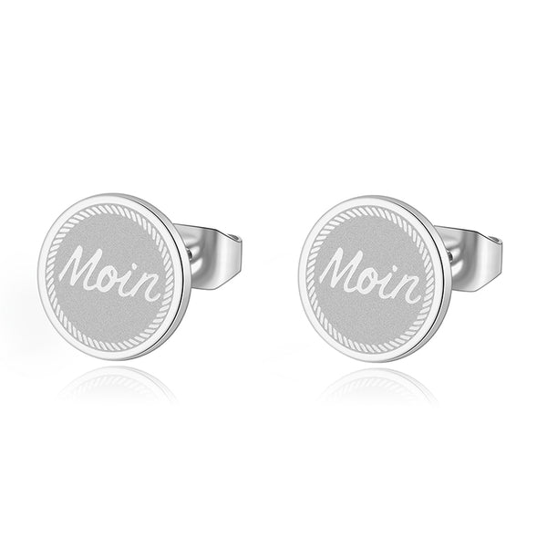 Ohrstecker Moin aus Edelstahl