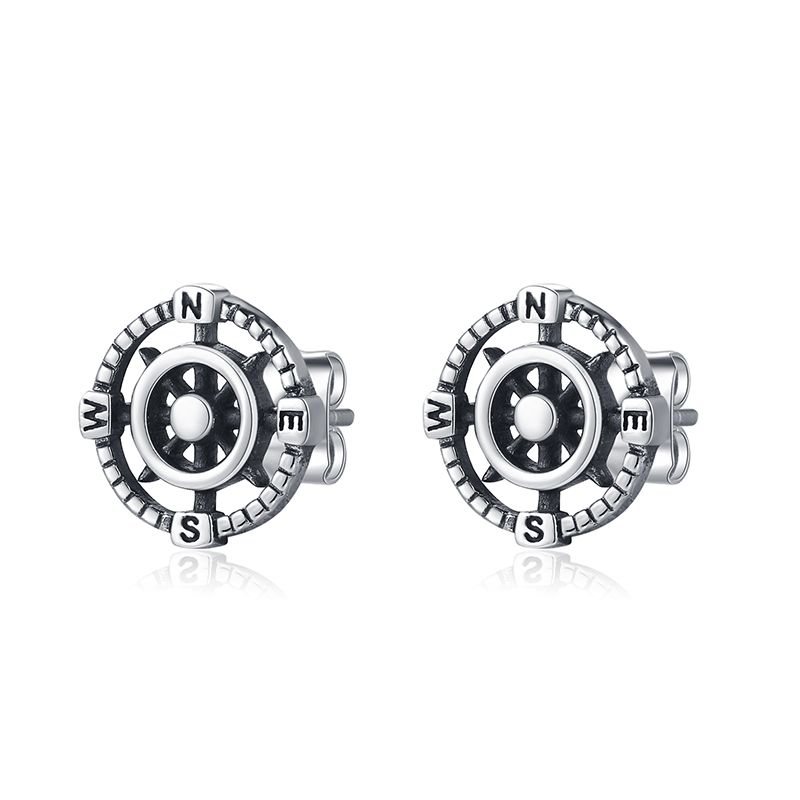 Ohrstecker Kapitän aus Edelstahl (Kapitän rockt)