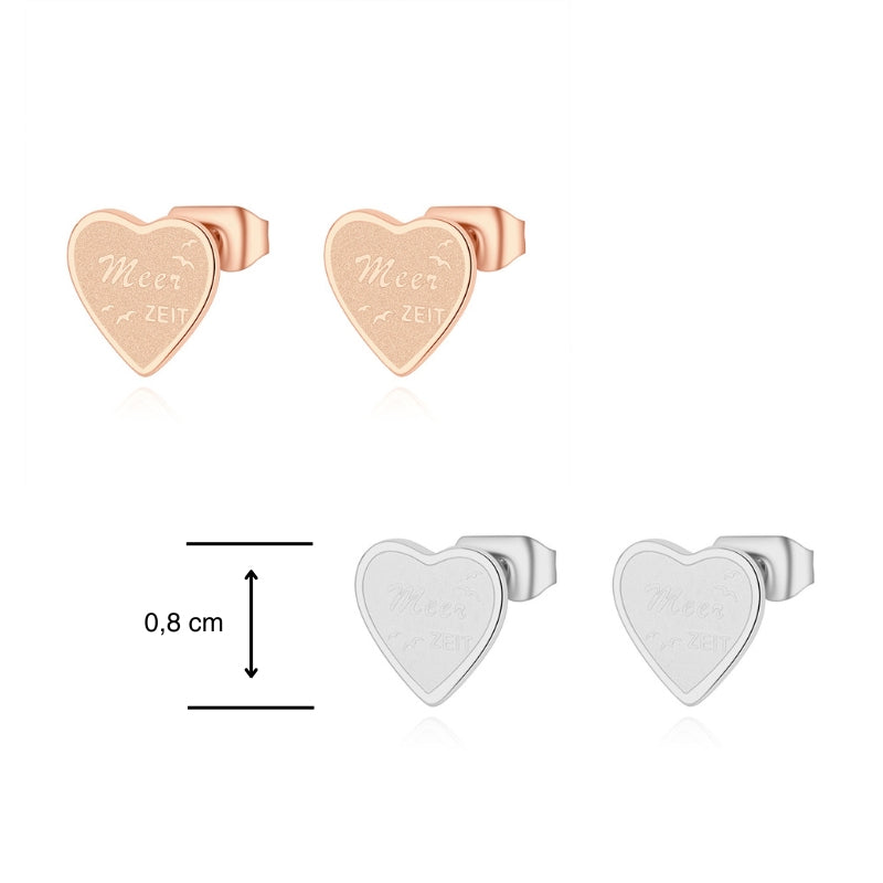 Ohrstecker Meerzeit aus Edelstahl