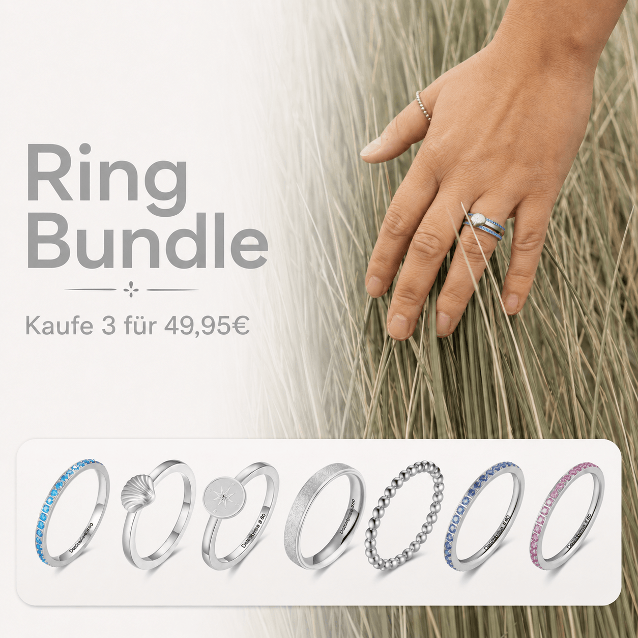 Ring Bundle - Kaufe 3 für 49,95€