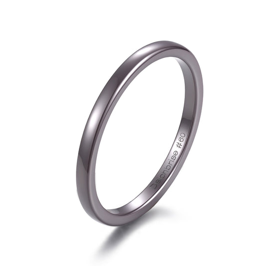 Ring Grau aus Keramik (Stapelring)