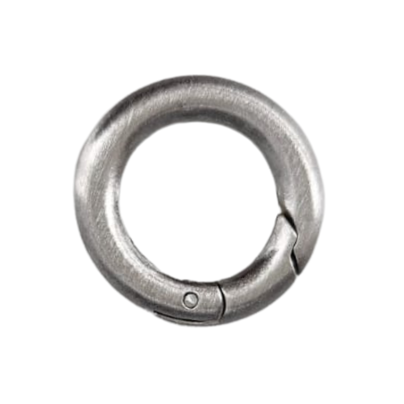 Rundkarabiner für Ketten 1,5cm aus Edelstahl (Kapitän rockt)