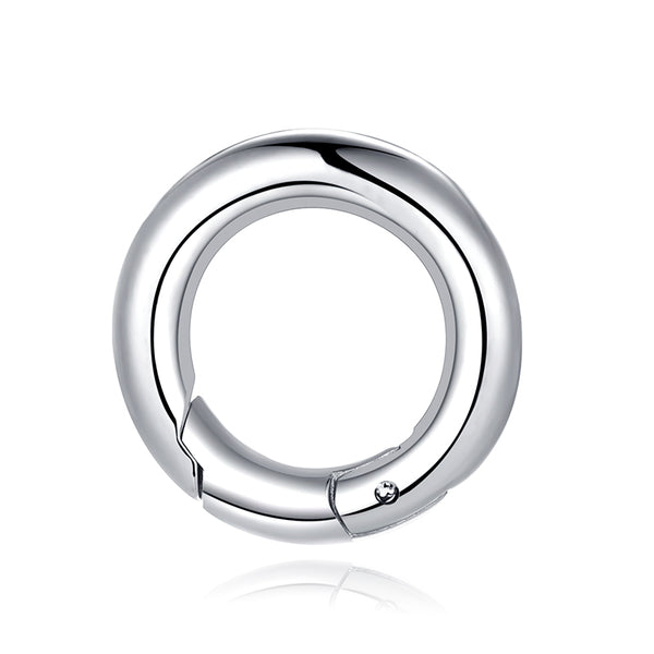 Rundkarabiner für Ketten 1,5cm aus Edelstahl (Küstengirls)