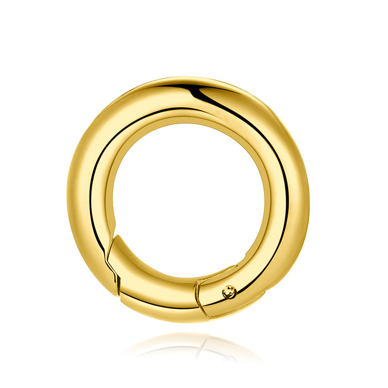 Rundkarabiner für Ketten 1,5cm aus Edelstahl (Kapitän rockt & Küstengirls)