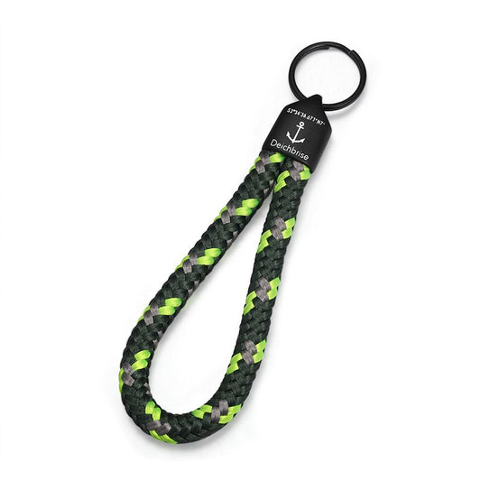 Schlüsselanhänger aus Segeltau Kitesurfer (8mm)