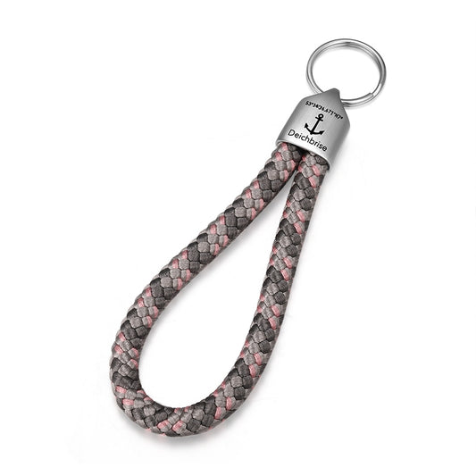 Schlüsselanhänger aus Segeltau Pellworm (8mm)