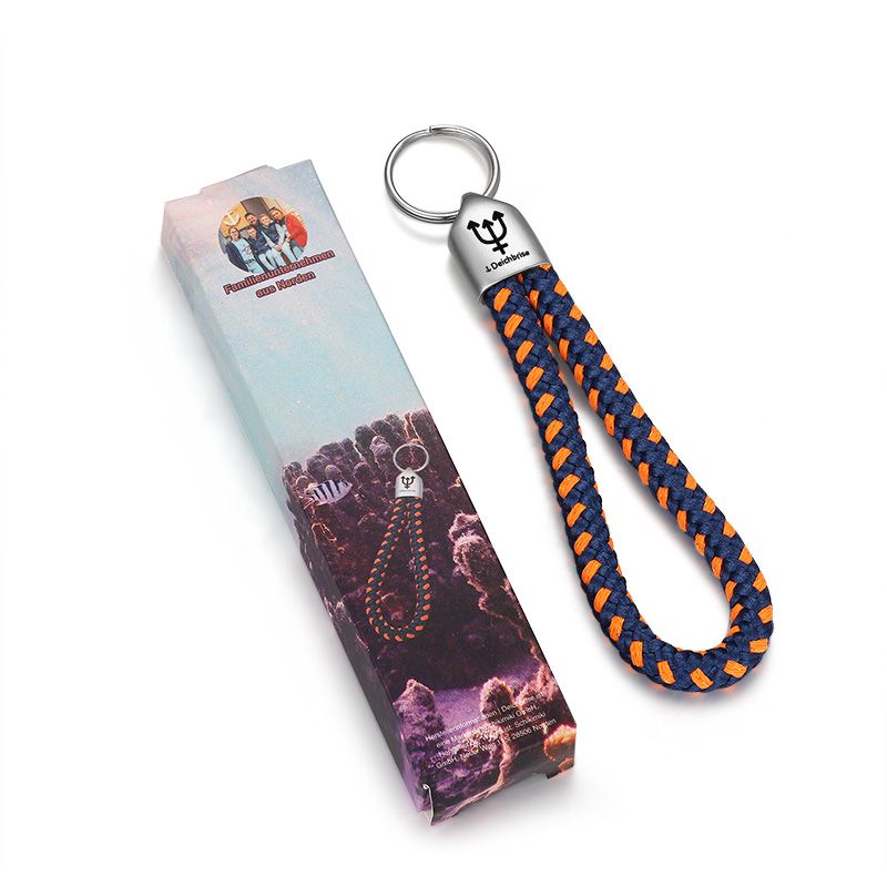 Schlüsselanhänger aus Segeltau Neptuns Kraft 2 (8mm)