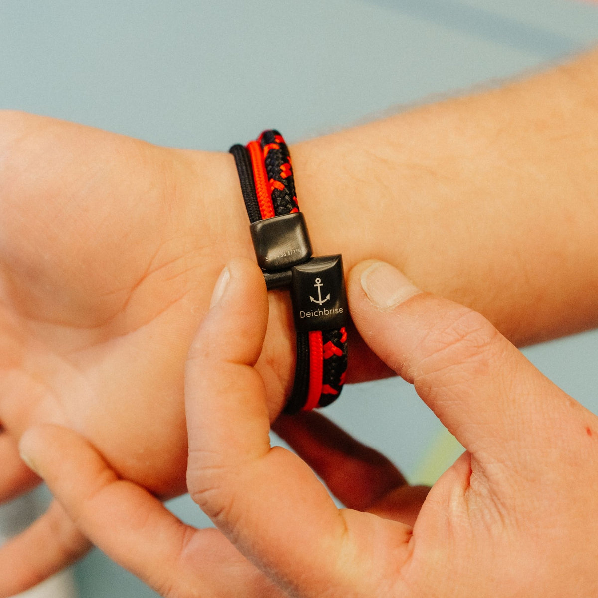 Segelseil-Segeltau Armband Abseitsfalle (Multistrang)