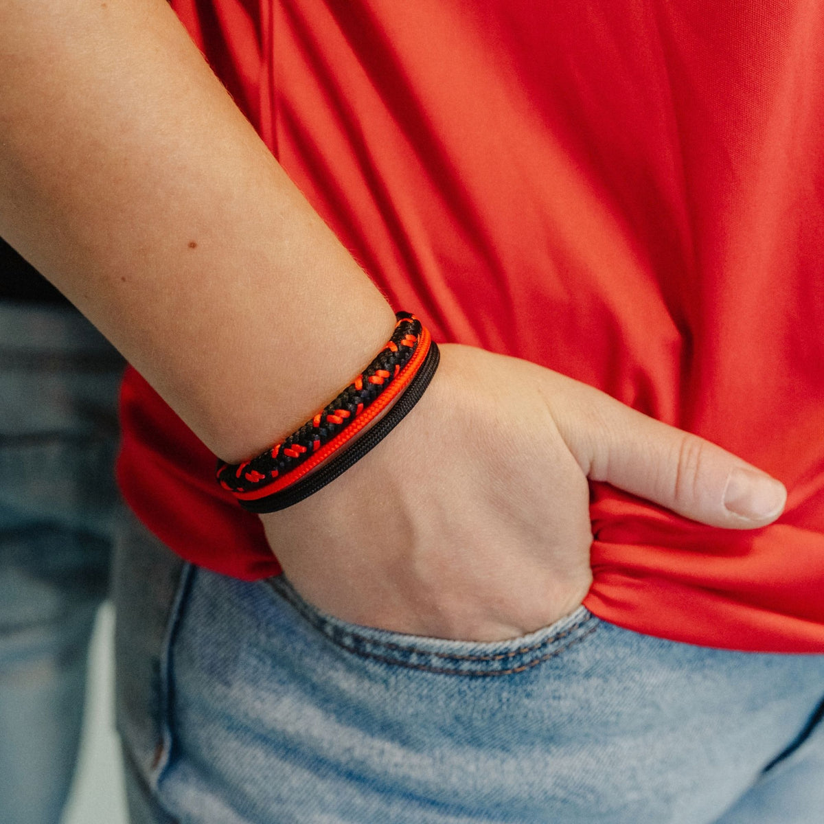 Segelseil-Segeltau Armband Abseitsfalle (Multistrang)