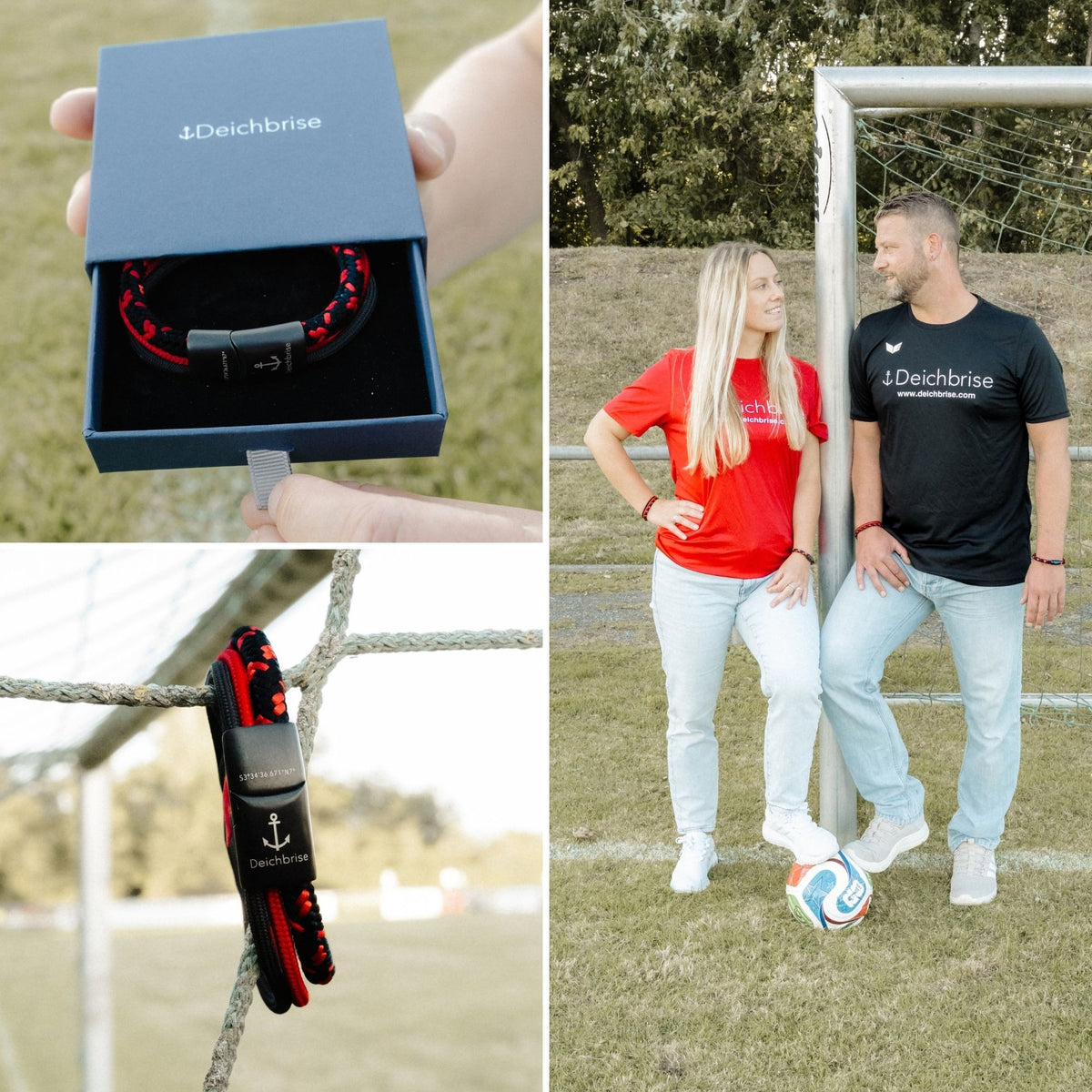 Segelseil-Segeltau Armband Abseitsfalle (Multistrang)