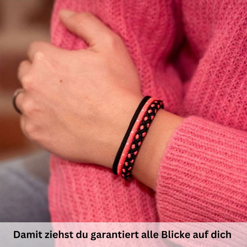 Segelseil-Segeltau Armband Deep Pink (Multistrang)