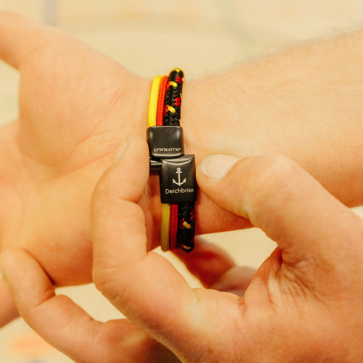 Segelseil-Segeltau Armband Deutschland (Multistrang)