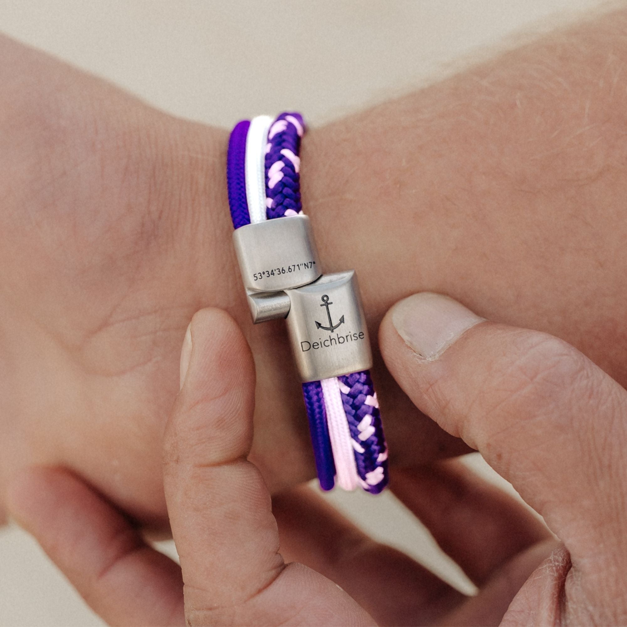 Segelseil-Segeltau Armband Doppelpack (Multistrang)