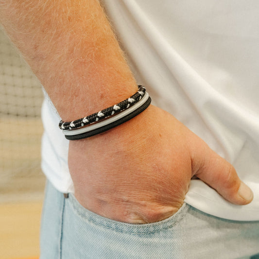 Segelseil-Segeltau Armband Flatterball (Multistrang)