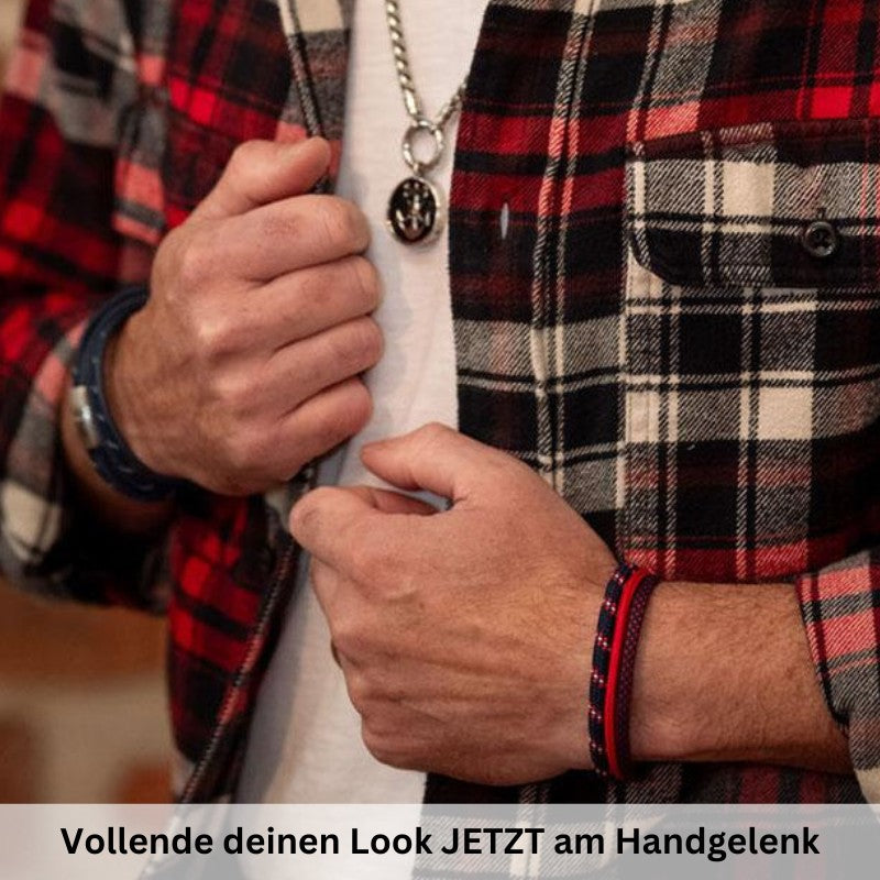 Segelseil-Segeltau Armband Hanseatic (Multistrang)