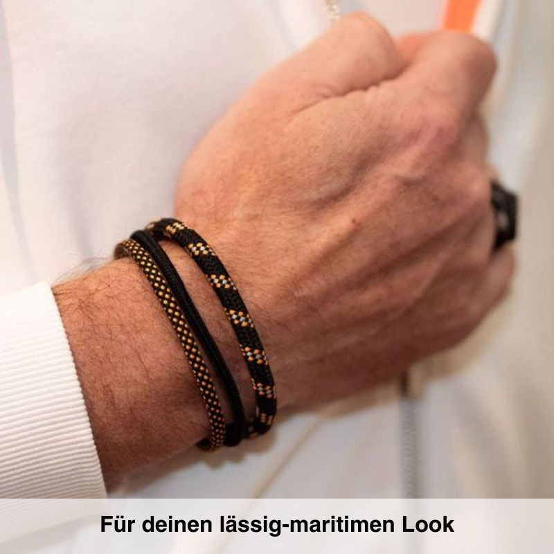 Segelseil-Segeltau Armband Inselliebe (Multistrang)