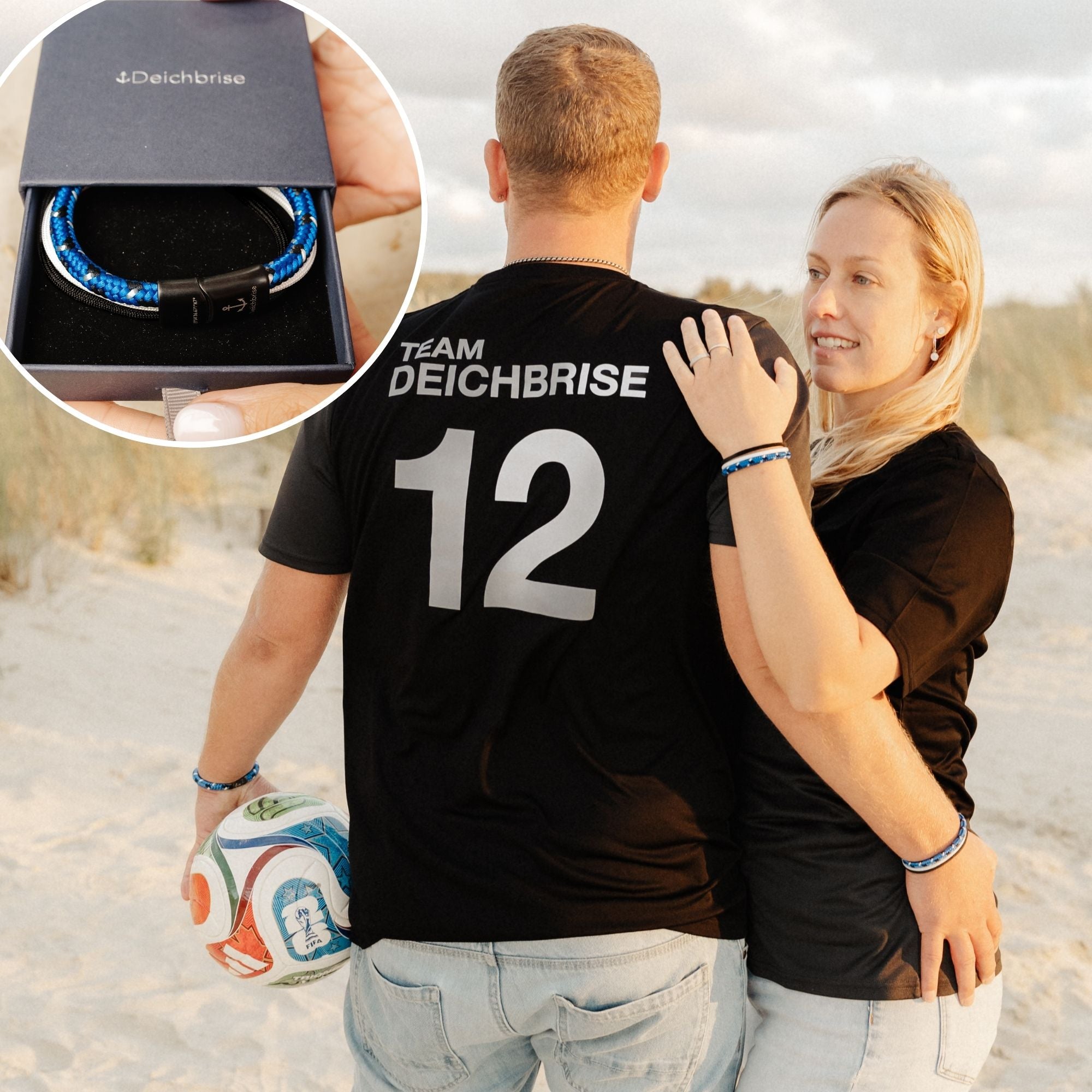 Segelseil-Segeltau Armband Lattenknaller (Multistrang)