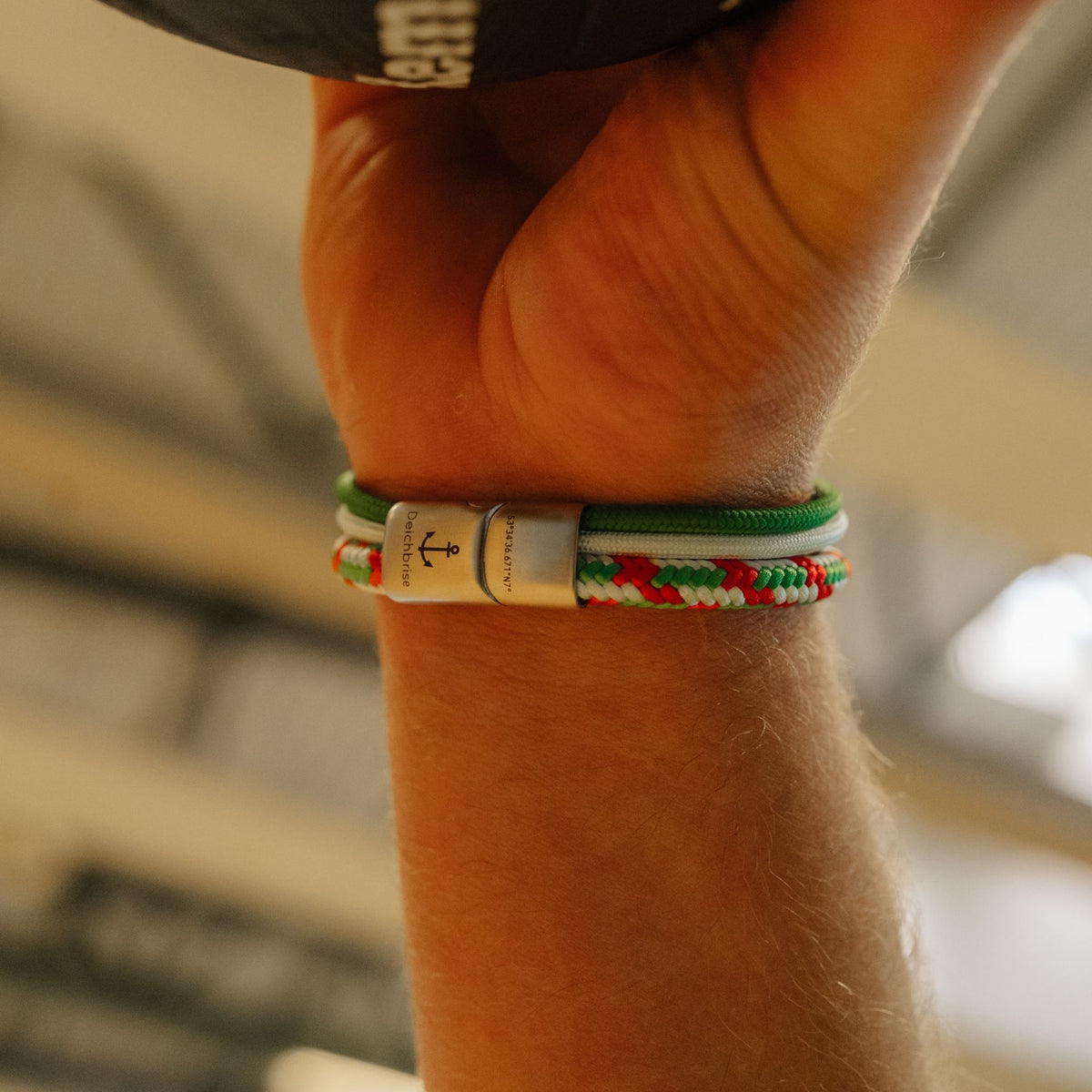 Segelseil-Segeltau Armband Rückraum (Multistrang)