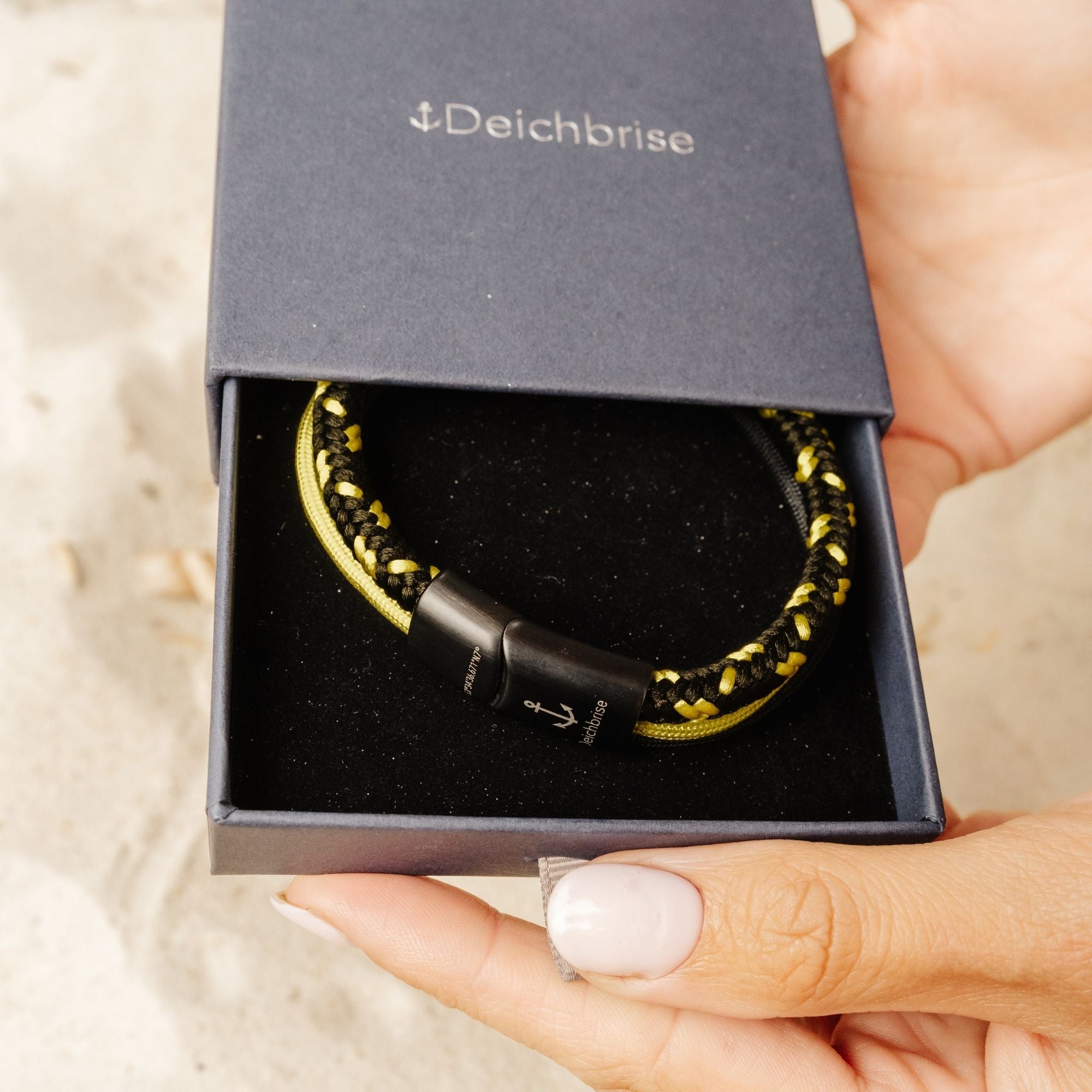 Segelseil-Segeltau Armband Torjäger (Multistrang)