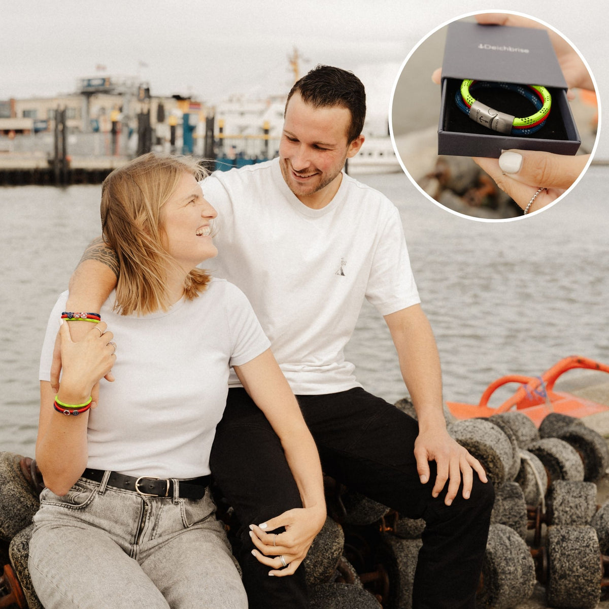 Segelseil Armband Lebensretter (Multistrang)